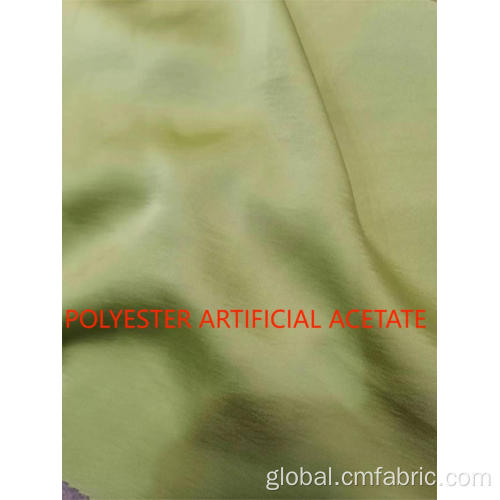 Woven Polyester Satin Fabric For Spring Summer Woven Polyester Artificial Acetate Satin Fabric Manufactory